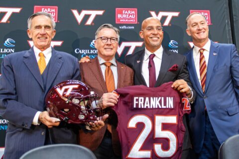 Virginia Tech turns to James Franklin in its bid to elevate football back to Beamer Era success