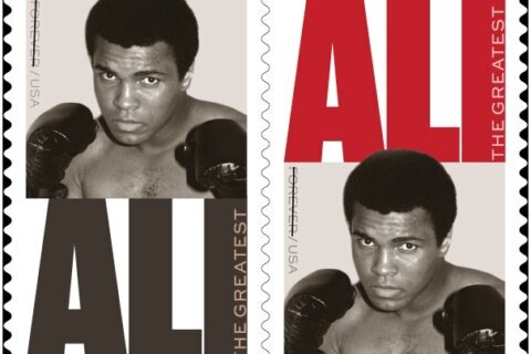 Muhammad Ali will be honored with a commemorative US postage stamp