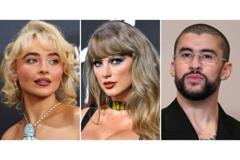 Taylor Swift leads the 2026 iHeartRadio Music Award nominations, followed by Bad Bunny and more