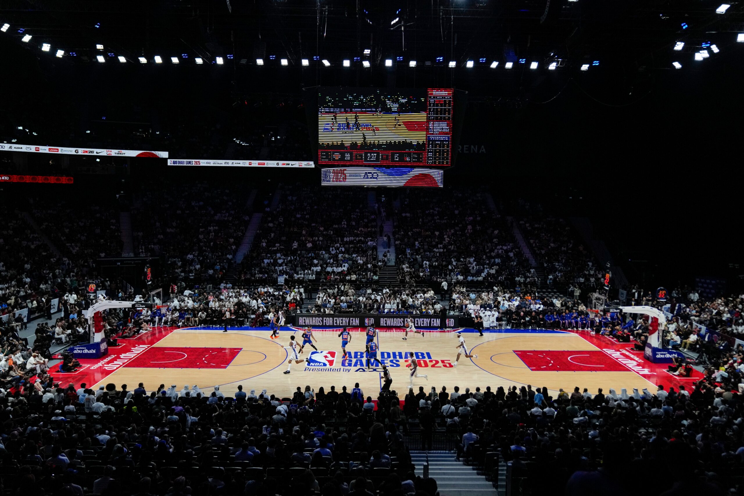 NBA and Abu Dhabi extend partnership, league will bring more games there