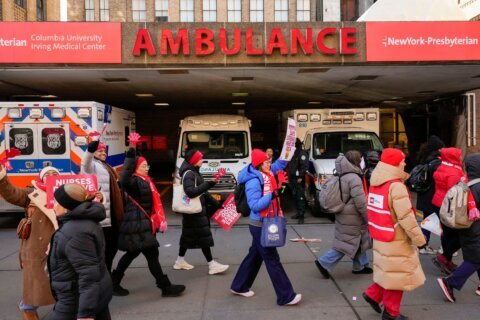 NYC nurses strike enters second day as hospitals move to fill labor gaps