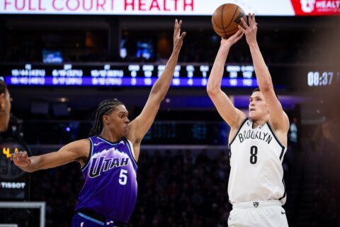 Egor Demin sets NBA rookie 3-point record as Nets snap 7-game skid with 109-99 win over Jazz