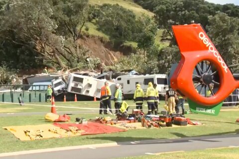 Rescue efforts underway after landslides hit New Zealand campground and house