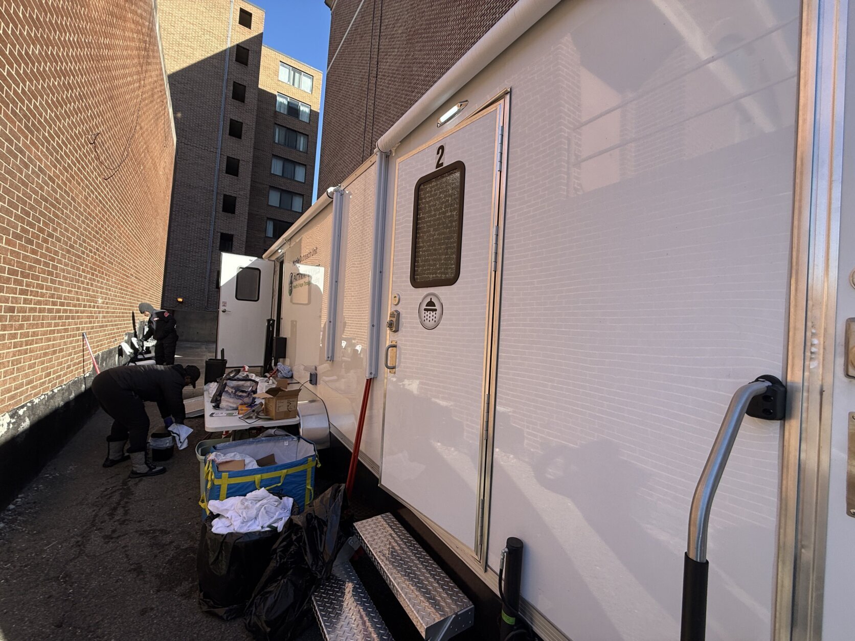 outside of mobile outreach unit