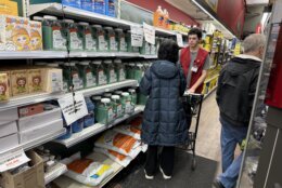 The rush is already underway at Strosniders Hardware as forklifts move pallet after pallet of ice melt and firewood across the store.