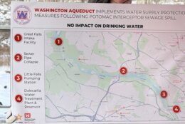 Map of Potomac River