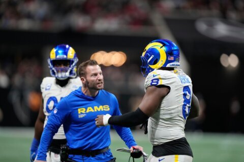 Caleb Williams presents an elusive challenge for Jared Verse, Rams’ defense in their playoff meeting