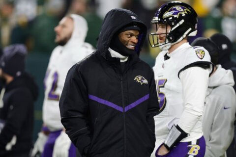 Baltimore’s Lamar Jackson says he’s playing Sunday at Pittsburgh: ‘A hundred percent’