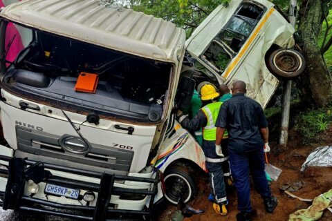 11 dead in South Africa minibus and truck collision days after similar crash killed 14 children