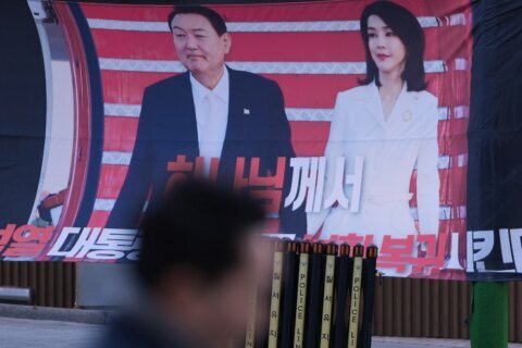 South Korea’s former first lady sentenced to 20 months in prison for corruption