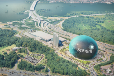 sphere entertainment venue rendering in maryland