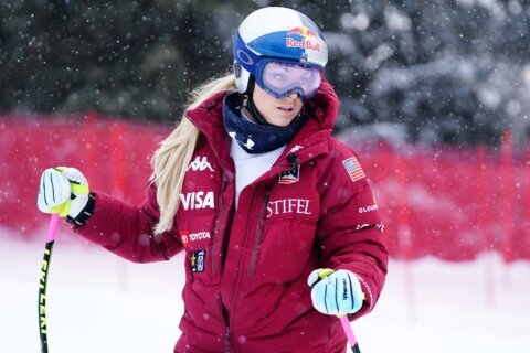 Lindsey Vonn crashes in final downhill race before Milan Cortina Olympics