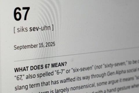 Viral ‘6-7’ tops 2025 list of overused words and phrases