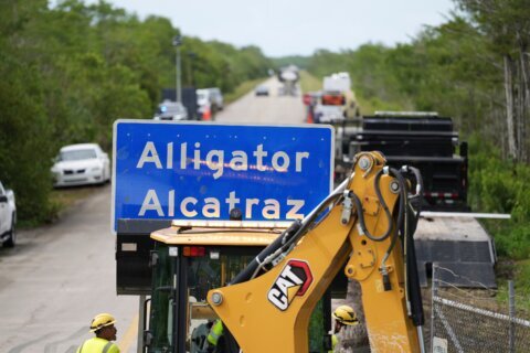 Officials withheld evidence on Florida’s ‘Alligator Alcatraz’ funding, environmental groups say