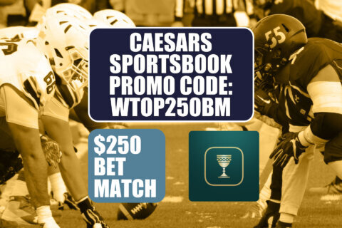 Caesars Sportsbook Promo Code WTOP250BM: Get $250 Bonus for CFB Playoff, NFL Wild Card Games
