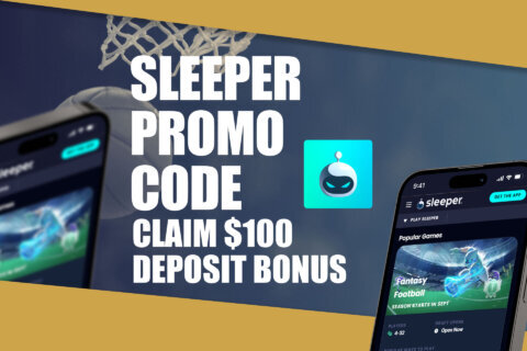 Sleeper Promo Code WTOP: Claim $100 Bonus for NBA, CBB Picks Tuesday Night