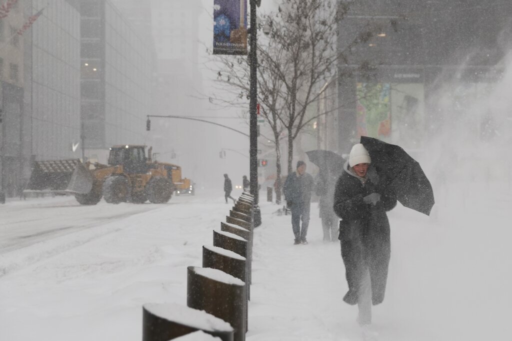 Paralyzing winter storms put a big chill on the US economy, but how much?