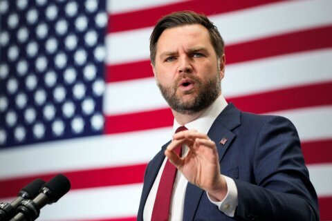 Vice President JD Vance delivers remarks at Uline Inc., in Alburtis, Pennsylvania, on December 16, 2025.