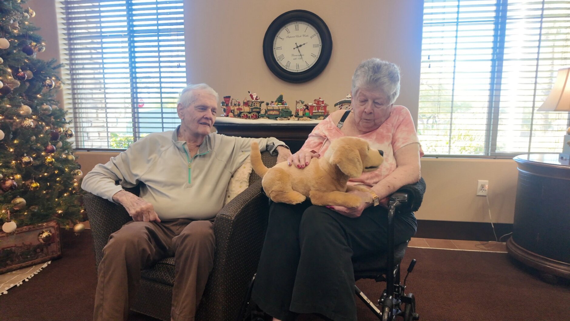 Tom and Margaret Botts lost their beloved dog years ago. But Margaret cradled Jennie and exclaimed, “She wants to go home with me!”