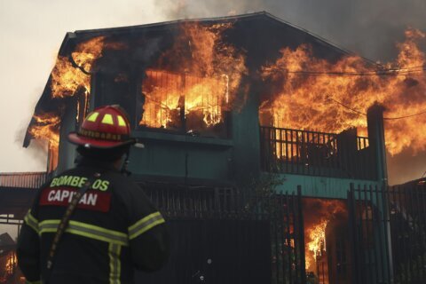 Incendios forestales en Chile dejan al menos 20 muertos; hay un sospechoso detenido