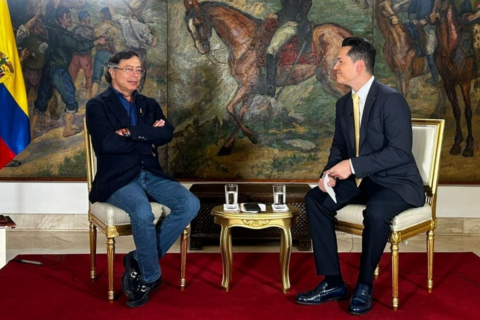 Entrevista exclusiva: Gustavo Petro dice que su futuro depende del presidente Trump