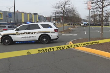 crime scene in walmart parking lot