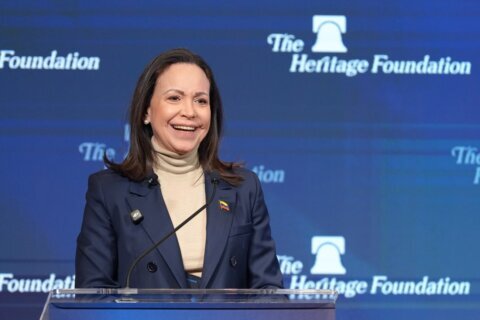 Machado dice que está convencida de que Venezuela tendrá una ‘transición ordenada’