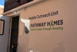 signage for mobile outreach unit