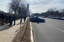 police escort procession