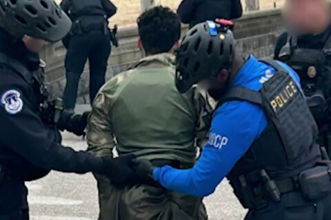 Hombre armado arrestado cerca del Capitolio dijo que quería hablar con un congresista
