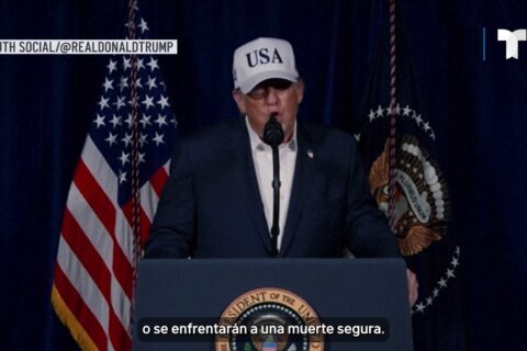 ‘Vamos a destruir sus misiles’: el mensaje completo de Trump tras ataque a Irán