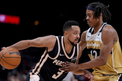 McCollum and Kispert combine for 58 points against former team in Hawks’ 126-96 win vs Wizards