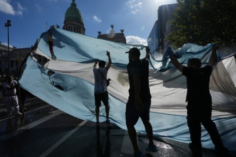 Milei’s overhaul of Argentina labor law advances in Congress as unions strike in protest