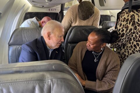 Biden flies commercial from Reagan National Airport and winds up stuck in delays like everyone else