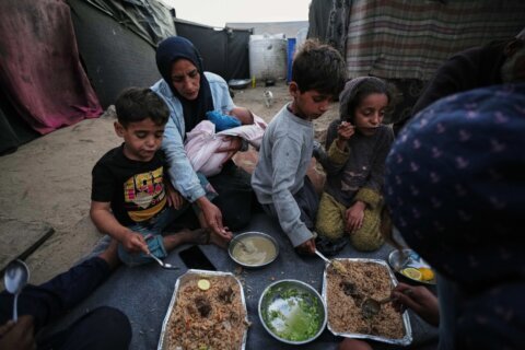 How one displaced family in Gaza is observing Ramadan’s first day under a fragile ceasefire deal
