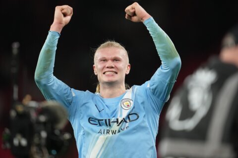 Haaland missing for Man City at Leeds because of ‘little injury,’ Guardiola says