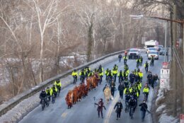 Buddhist Monks Peace Walk Washington