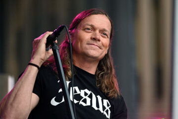 Singer Brad Arnold of 3 Doors Down performs at 2023 FOX &amp; Friends' Summer Concert Series on May 26, 2023 in New York City. (Slaven Vlasic/Getty Images)