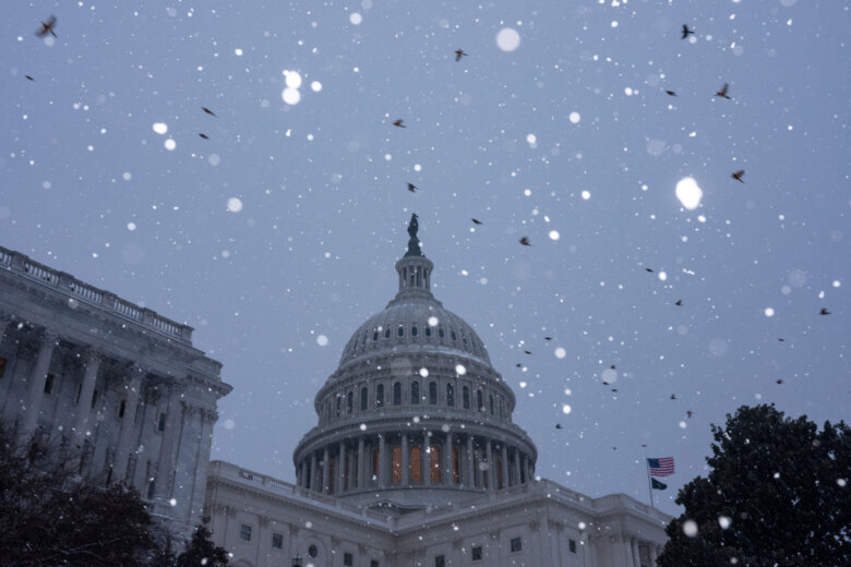 Snowfall in DC