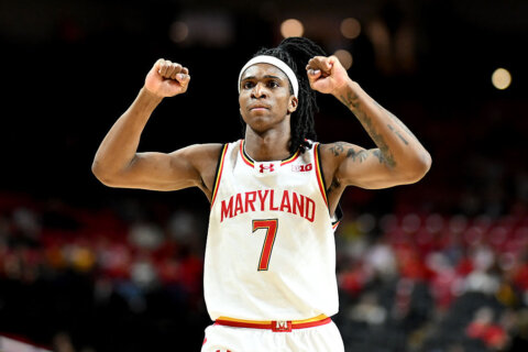 Mills scores 21 to lead Maryland to 64-60 win over Washington