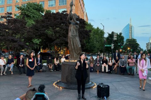 The father of a US-based Hong Kong activist is sentenced to 8 months under national security law