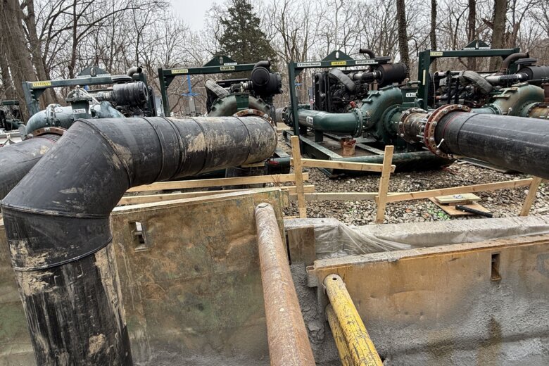 DC Water pumps sewage