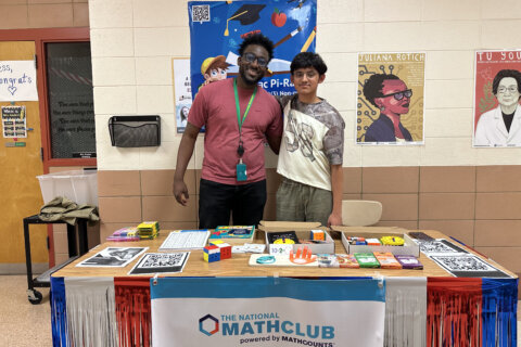 How a Montgomery Co. high schooler’s nonprofit is getting younger kids excited about math