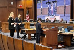 Ruston testifying in front of Virginia lawmakers