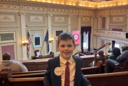 Ruston Revell poses in the chambers