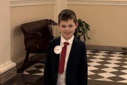 Ruston poses in Richmond