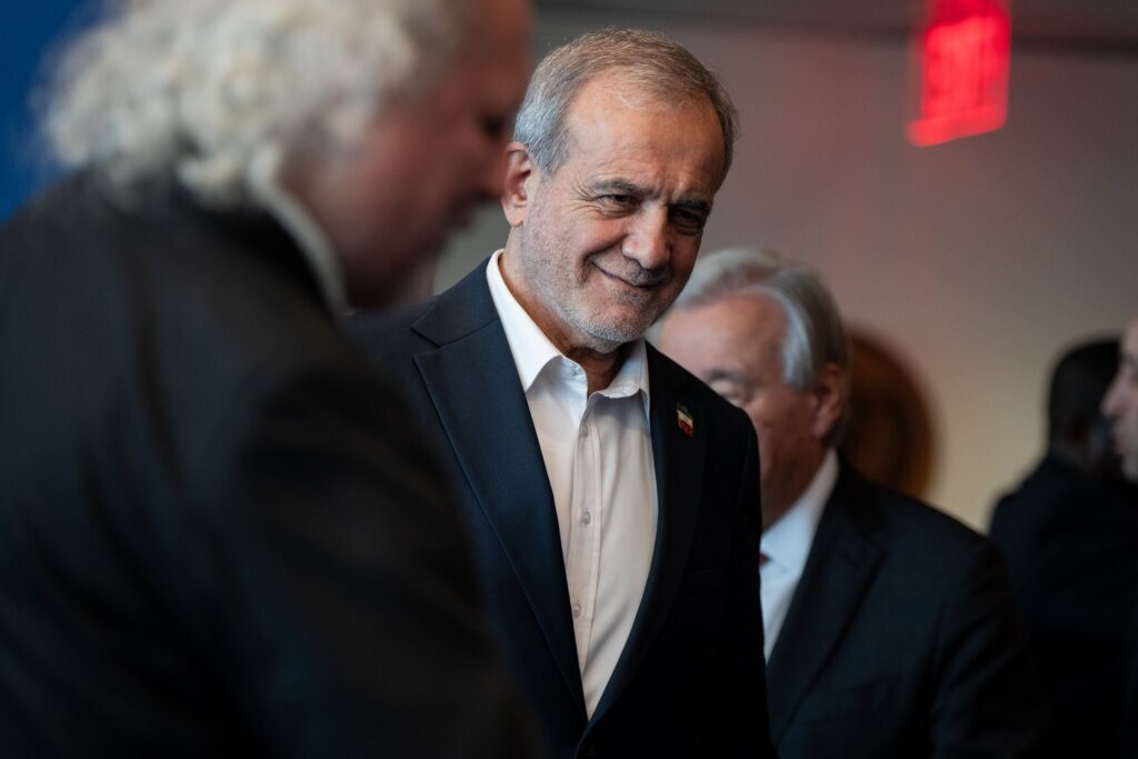 Iran’s president seeks ‘fair and equitable’ negotiations, while US shoots down drone