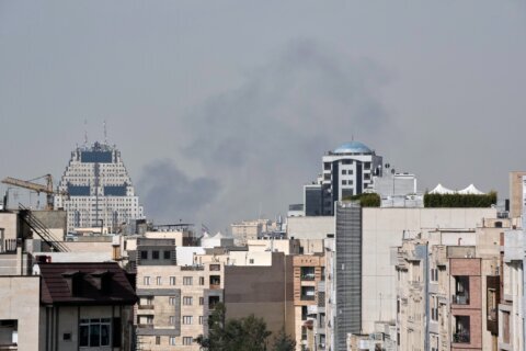 The Latest: US and Israel attack Iran as Trump says US begins ‘major combat operations’