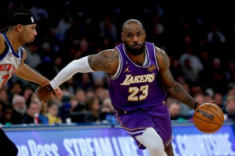 LeBron James wasn’t thinking about his All-Star streak after being injured to start the season