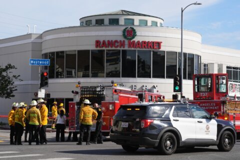 3 dead, several hurt after vehicle crashes into Los Angeles grocery store, authorities say